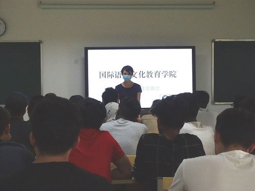 跨越语言界限，共筑文化桥梁——国际语言文化教育学院召开国际学生见面会